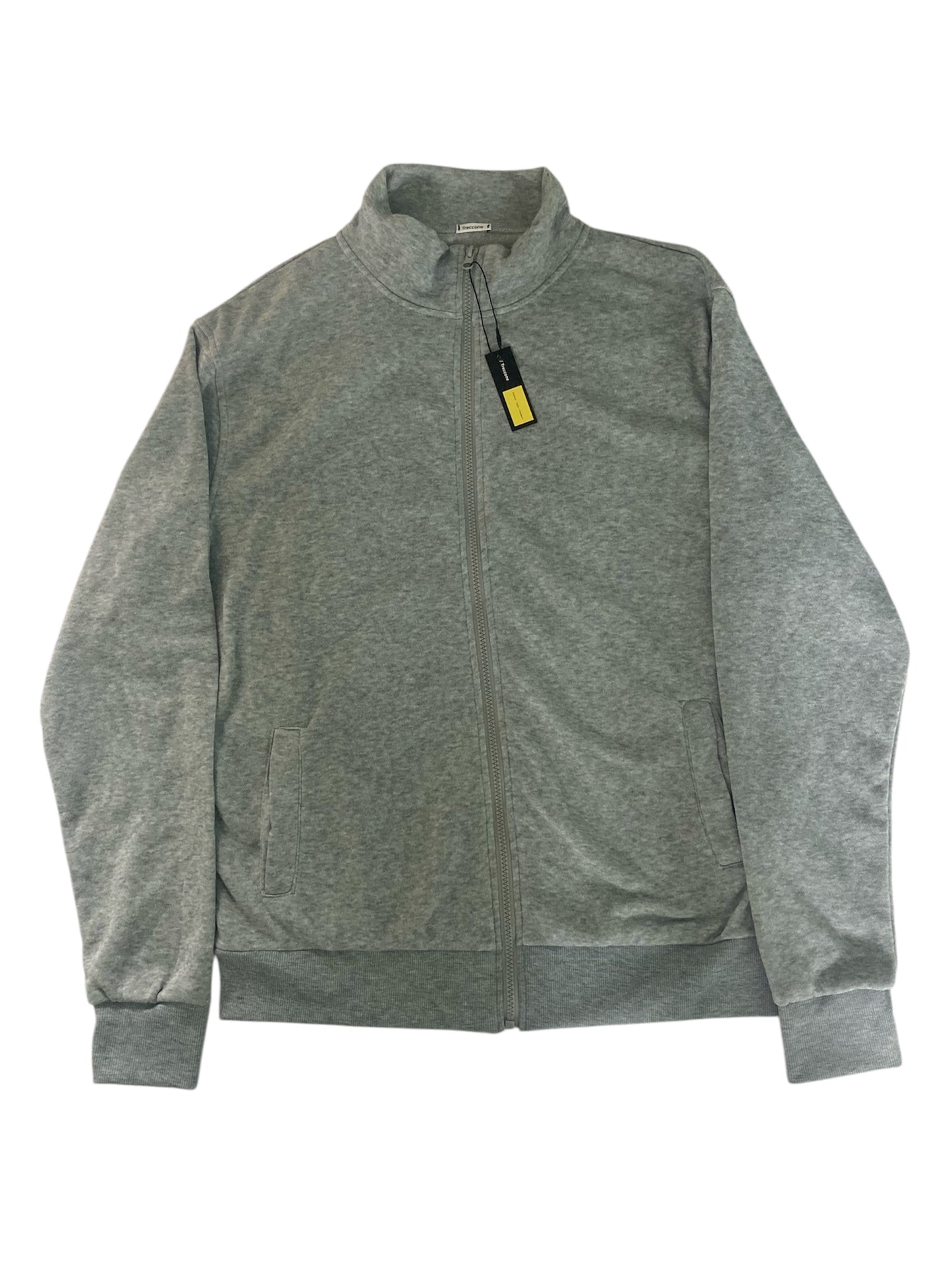 Treccone Mens Long-Sleeved Zipped Jacket