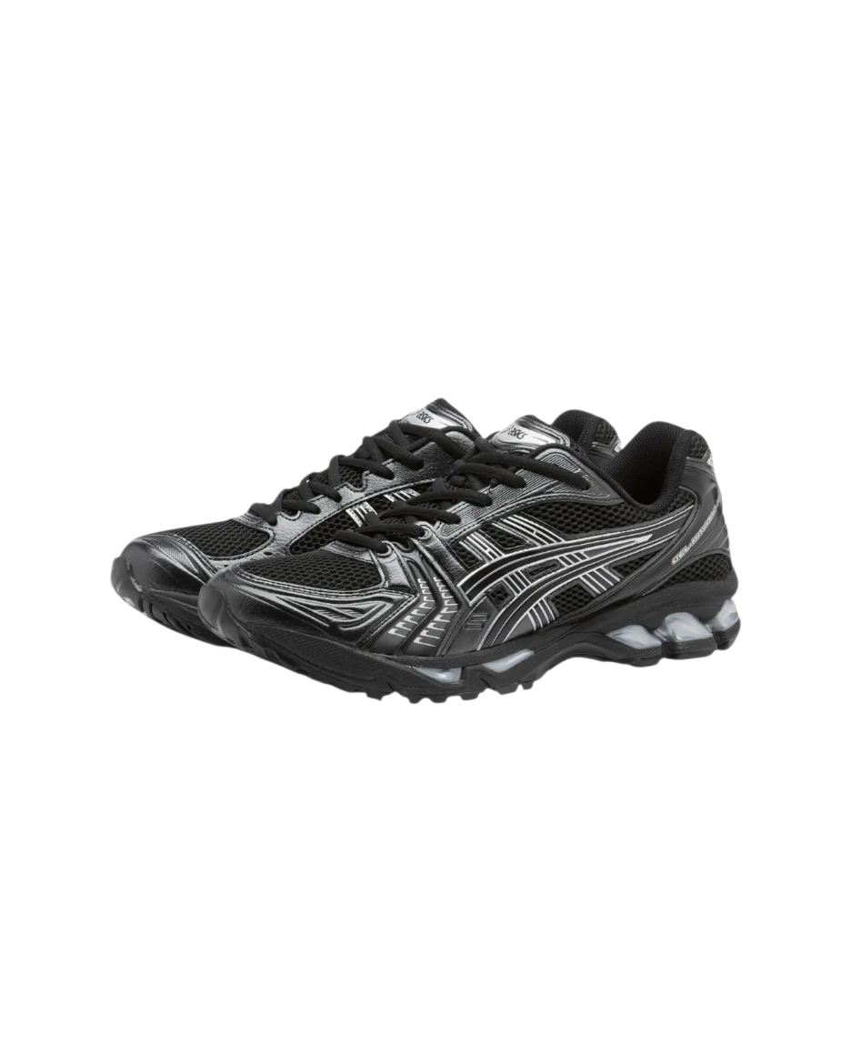 Authentic Asics Gel Kayano 14 Black Pure Silver Trainers
