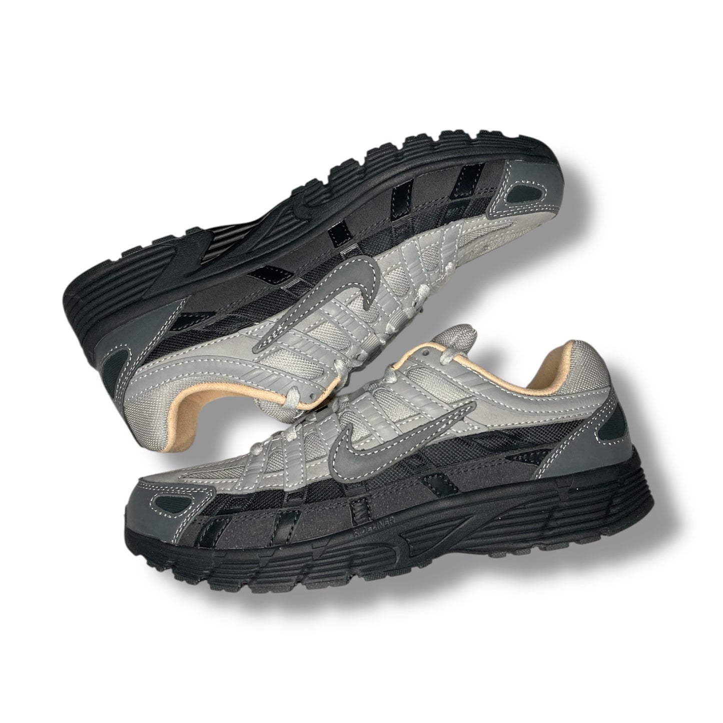 Authentic Nike P-6000 Smoke Grey Platinum Purple Trainers