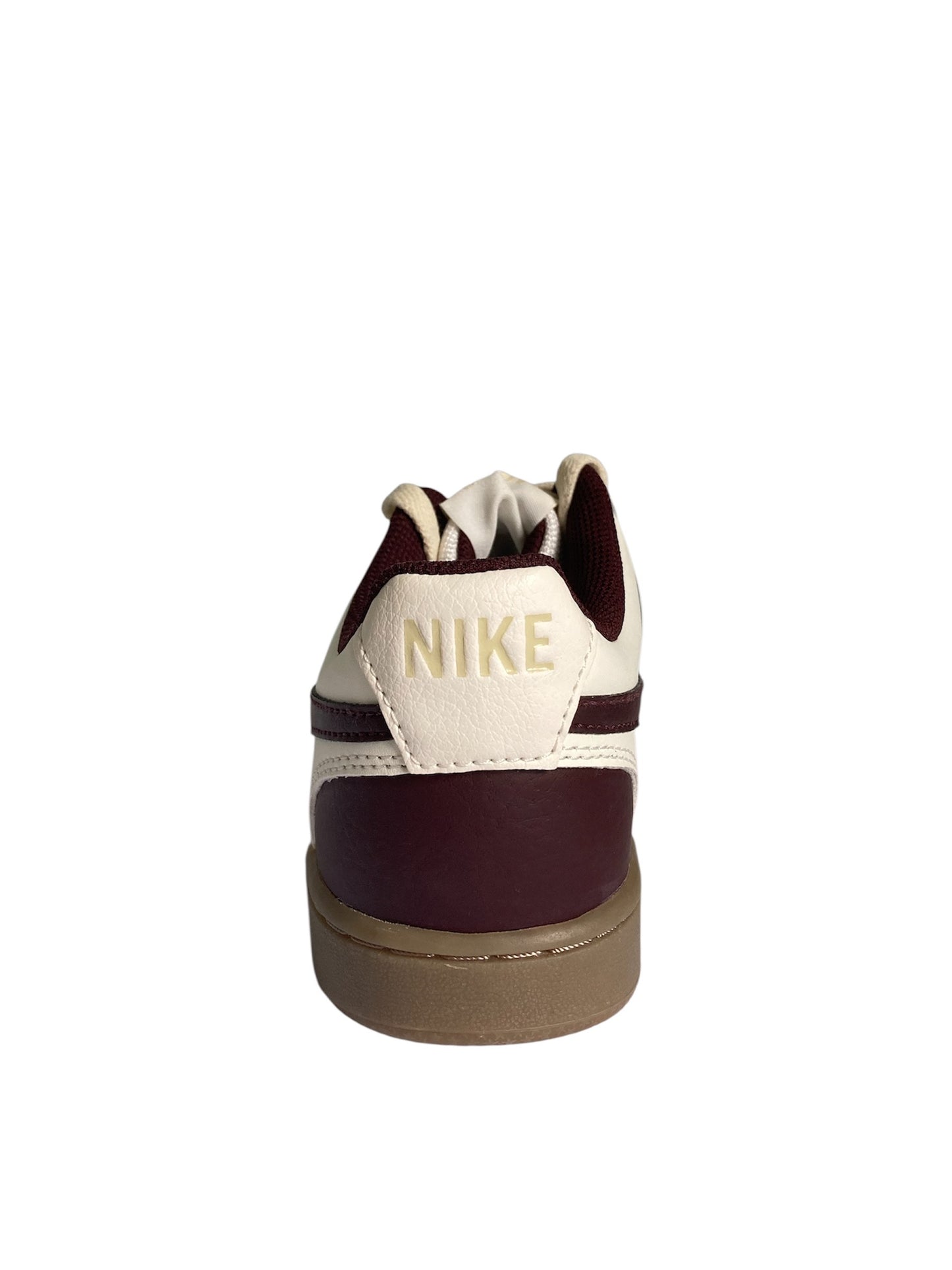 Authentic Nike Court Vision Low Sail/Burgundy Trainers
