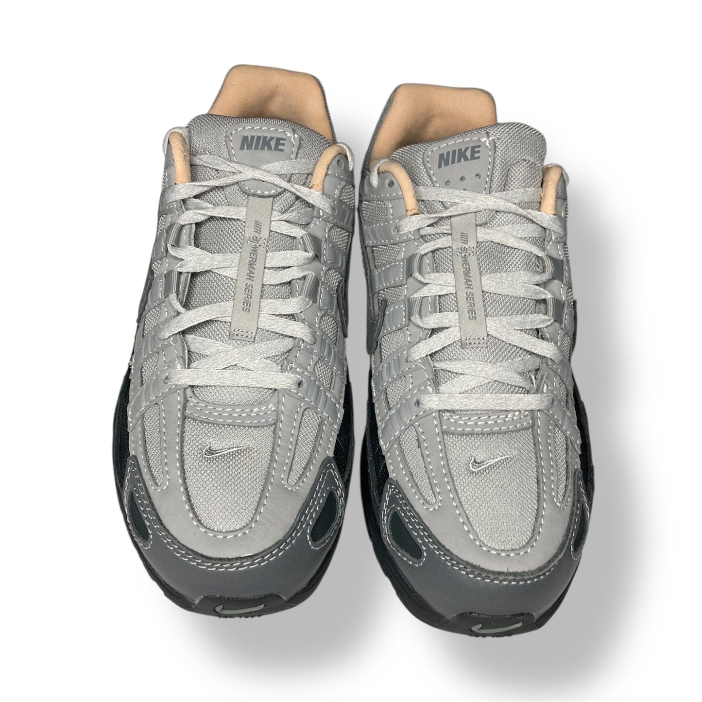 Authentic Nike P-6000 Smoke Grey Platinum Purple Trainers