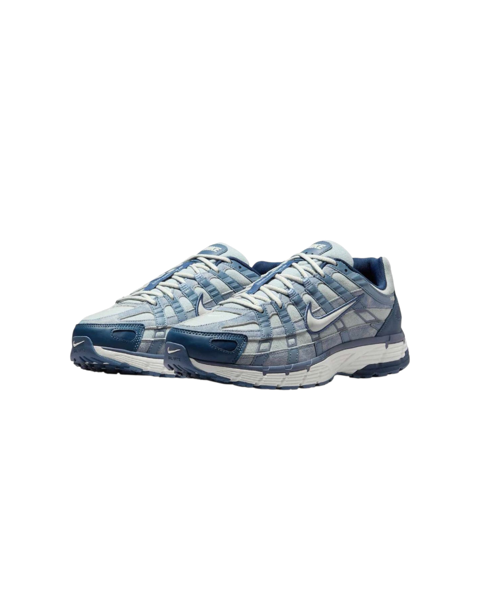 Authentic Nike P-6000 Worn Blue Denim Trainers