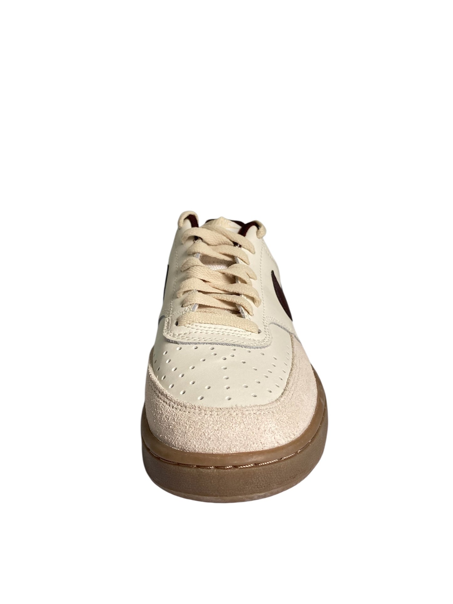 Authentic Nike Court Vision Low Sail/Burgundy Trainers