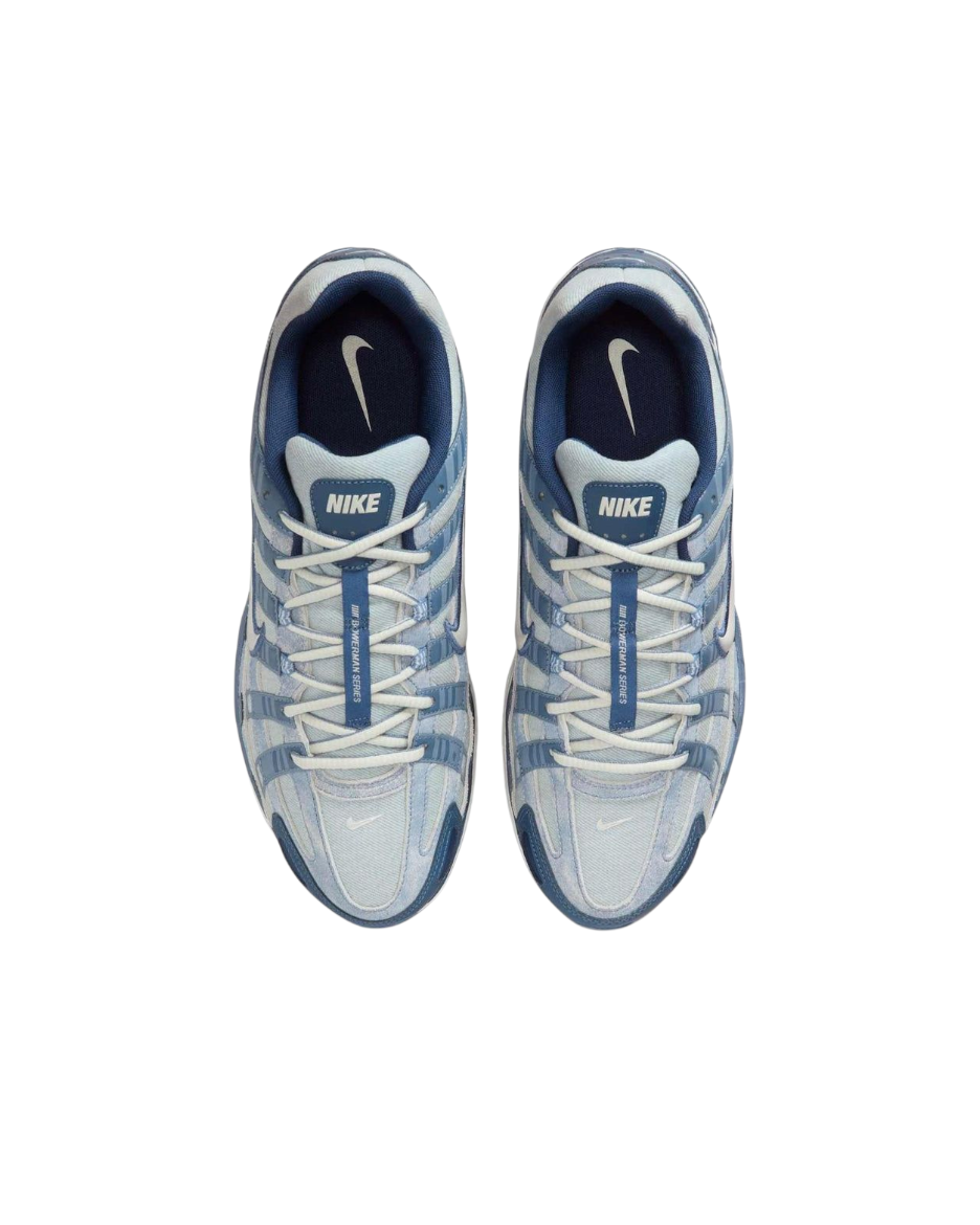 Authentic Nike P-6000 Worn Blue Denim Trainers
