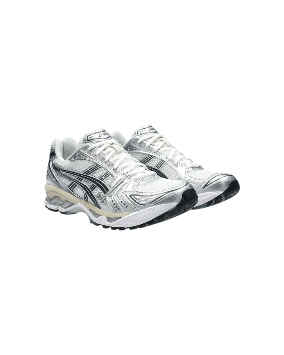 Authentic Asics Gel Kayano 14 White Graphite Grey Trainers