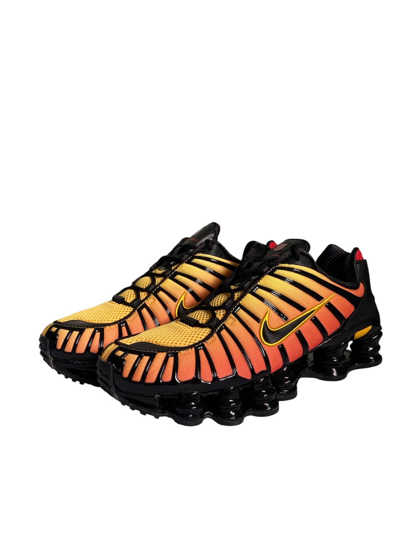 Authentic Nike Shox TL Black Amarillo Trainers