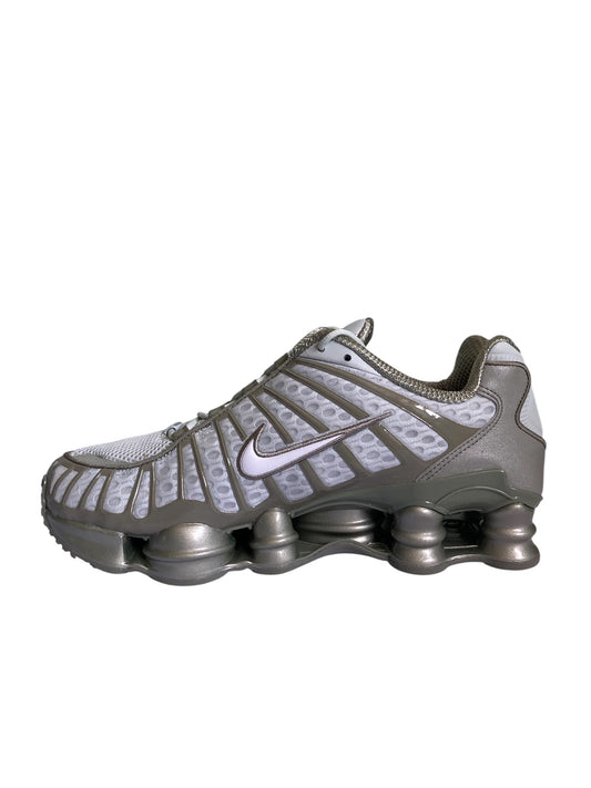 Authentic Nike Shox TL Silver/White Light Army Trainers
