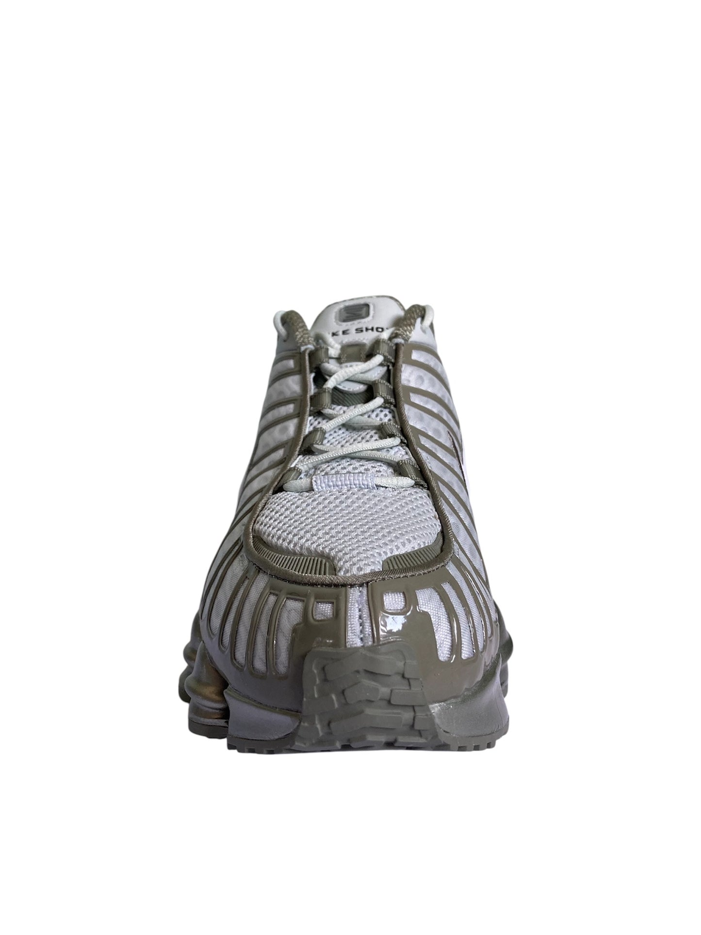 Authentic Nike Shox TL Silver/White Light Army Trainers