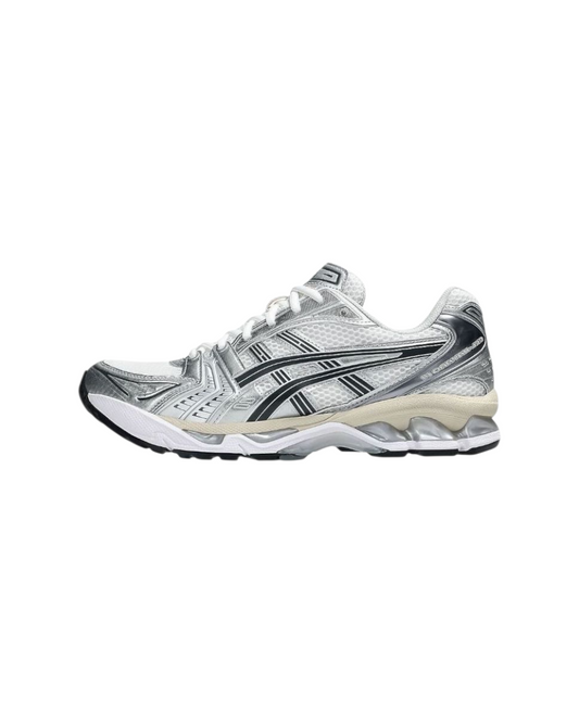 Authentic Asics Gel Kayano 14 White Graphite Grey Trainers