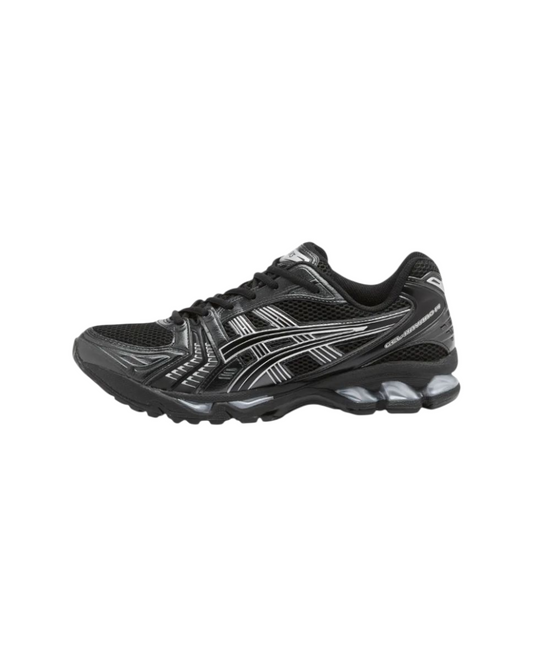 Authentic Asics Gel Kayano 14 Black Pure Silver Trainers